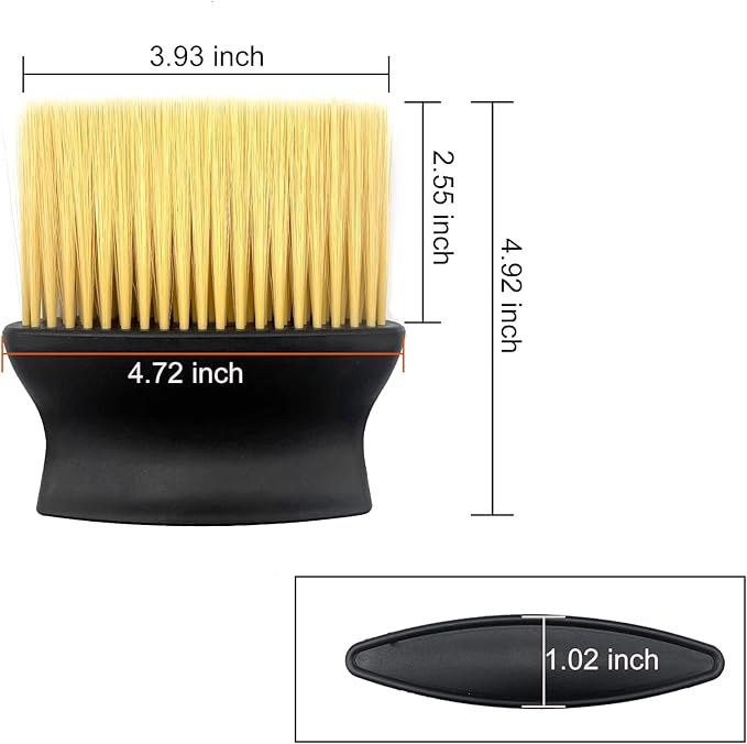 Ajxn Auto Interior Dust Brush, Car Cleaning Brushes Duster, Soft Bristles Detailing Brush Dusting Tool for Automotive Dashboard, Air Conditioner Vents, Leather, Computer,Scratch Free (Yellow)
