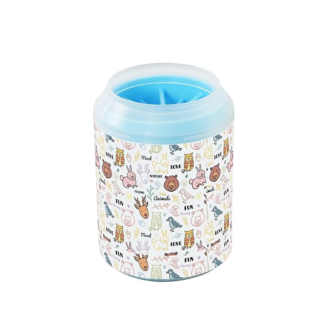 Dog Paw Cleaner Cups for Dogs Pets Foot Washer Paw Scrubber for Medium Small Cats Dogs Cleaning Cup Doodle Animals