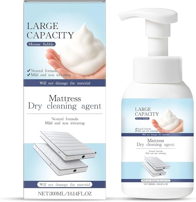 Mattress Stain Remover for Bed & Fabric, Powerful Yellow Stain Cleaner for Old & New Stains, Gentle Spot Treatment for Mattress, Couch, Rug, Carpet, Upholstery