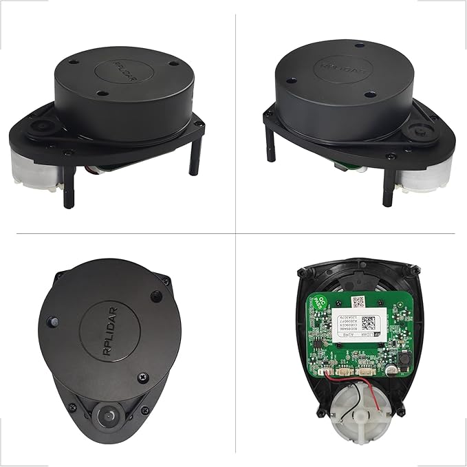 RPLIDAR A1M8 2D 360 Degree 12 Meters Scanning Radius LIDAR Sensor Scanner for Obstacle Avoidance and Navigation of Robots