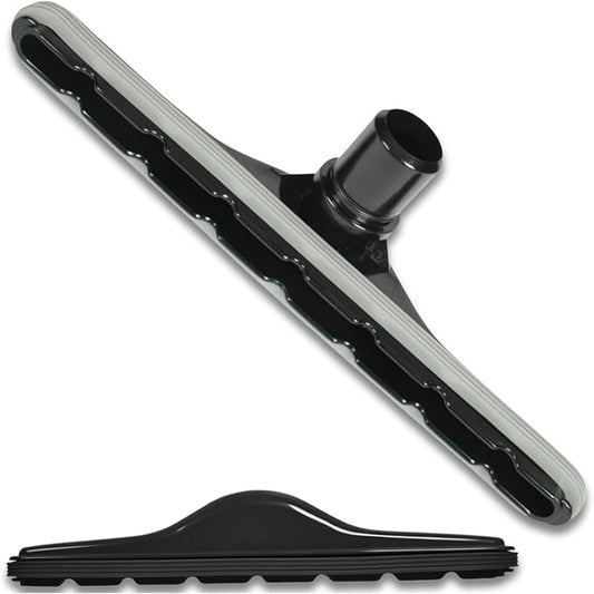 14" Scallop Face Vacuum Floor Tool – Compatible with Proteam Backpack Vacuum 1 1/2" S-Wand Fittings – Commercial Carpet & Floor Cleaning Attachment - Black