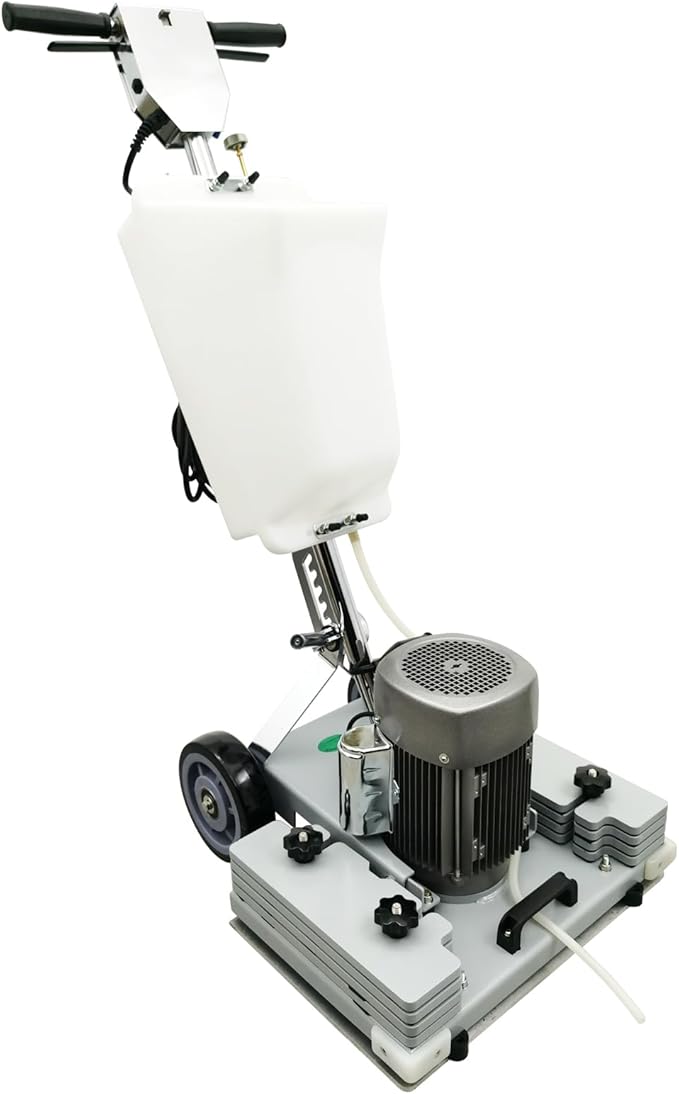 Electric Floor Grinder Floor Grinding Machine 3.43Gal Floor Polisher Floor Scrubber 110V 1500W