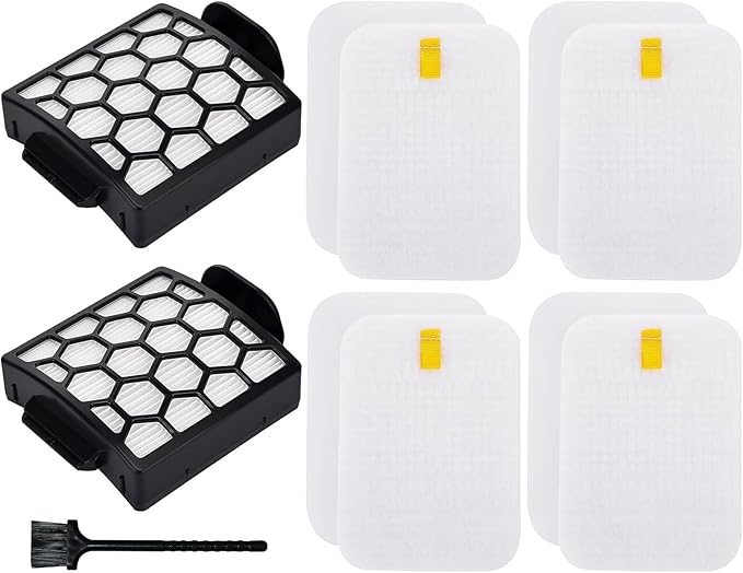 CU50WM ZU62 Filter Replacement Parts for Shark Navigator Pet Plus NV150 NV150C NV151 NV251 NV255 ZU51,Navigator Zero-M Self-Cleaning Brushroll Pet Pro ZU60 ZU62 ZU62C,2 HEPA+4 Foam&Felt Filters