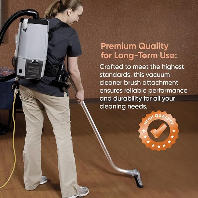 Replacement Wand+Floor+Carpet Brush. Compatible with ProTeam vacuum backpack and Hoover vacuum cleaner C2401-Commercial cleaner tool set for backpack systems; fits Super Coach Pro and Shoulder Vac Pro