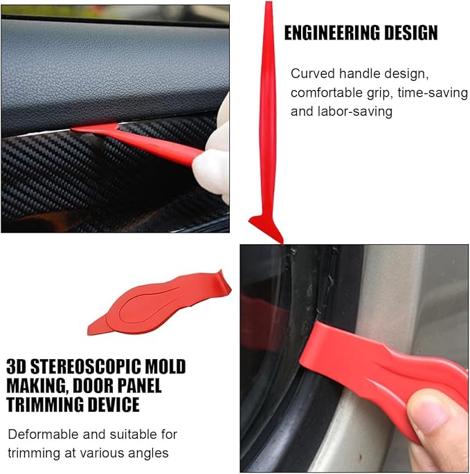 Mandark 43PCS Car Window Tint Tool Kit, Vehicle Window Tint Tool Including Various Squeegee & Knife for Vinyl, Auto Glass Protective Film Installation Wrapping Set, Universal for Vehicles