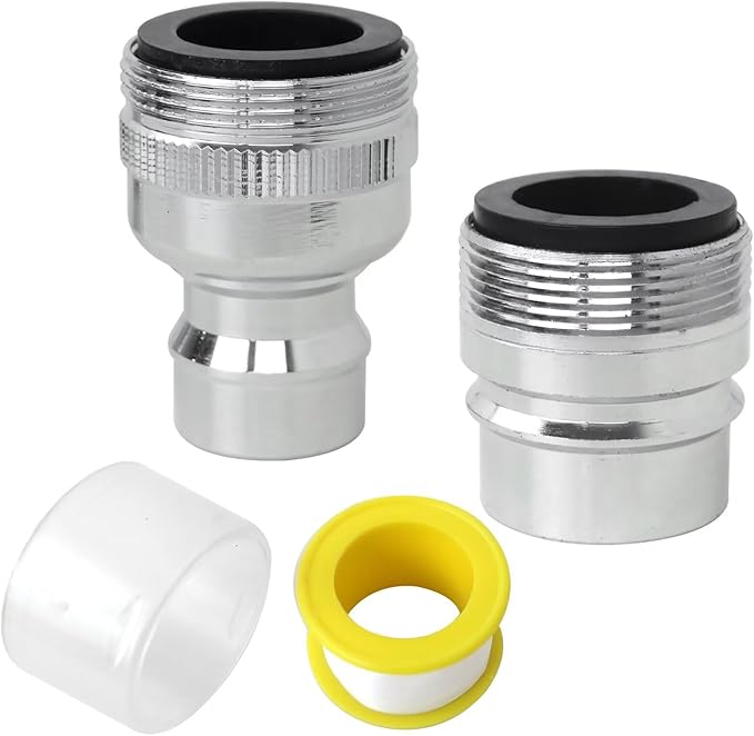 2026 New Dishwasher Faucet Adapter (Chrome-brass) fit for Danby, for SPT, for Homelabs, for Costway, for Panda, for Rovsun Portable Dishwasher to Sink