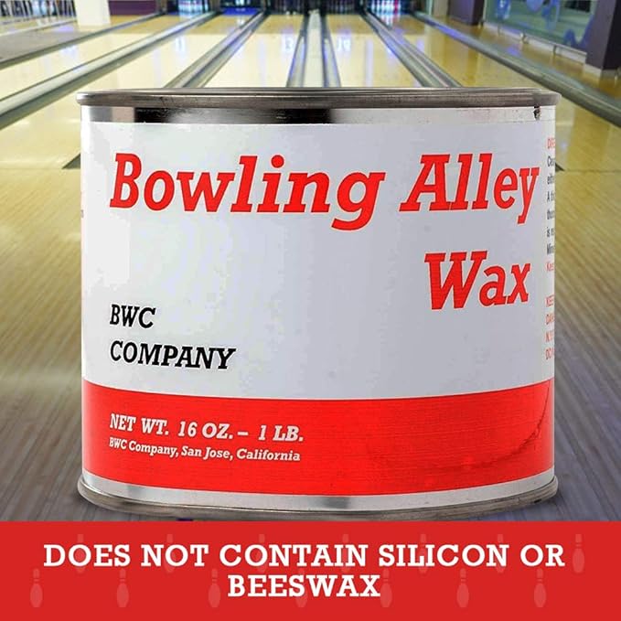 Bowling Alley Wax, Clear Paste, 16 oz. Can - Surface Protection Wax for Polishing & Cleaning