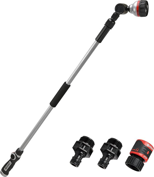 Eden 94624 Pro Metal 6-Pattern Turbo Extension Watering Wand