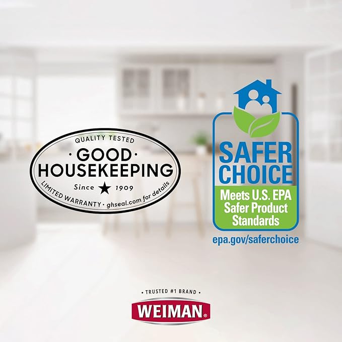 Weiman Hardwood Floor Cleaner - 128 Ounce Refill - Finished Engineered Hardwood Floors