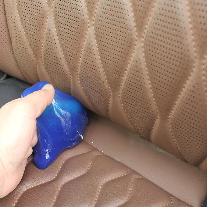 Cleaning gel jelly cleaner keyboard cleaning gel car cleaning putty gap and indoor dust remover car beauty tools putty gel cleaning mucus residue-free (0.35lb*2)