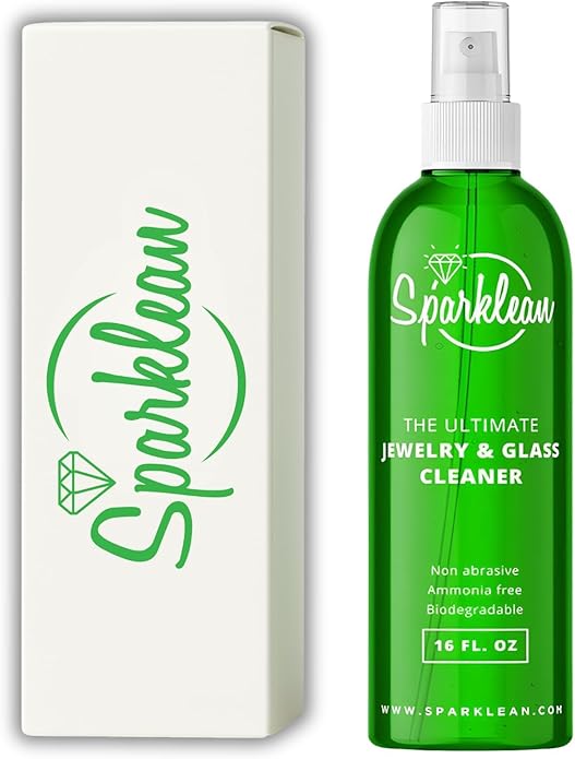 Jewelry Cleaner Solution | Premium Jewelry Cleaner for All Jewelry | Spray Natural Free of Toxins and Ammonia|Silver, Gold and Diamond Cleaner | & Anti Tarnish Spray for Jewelry