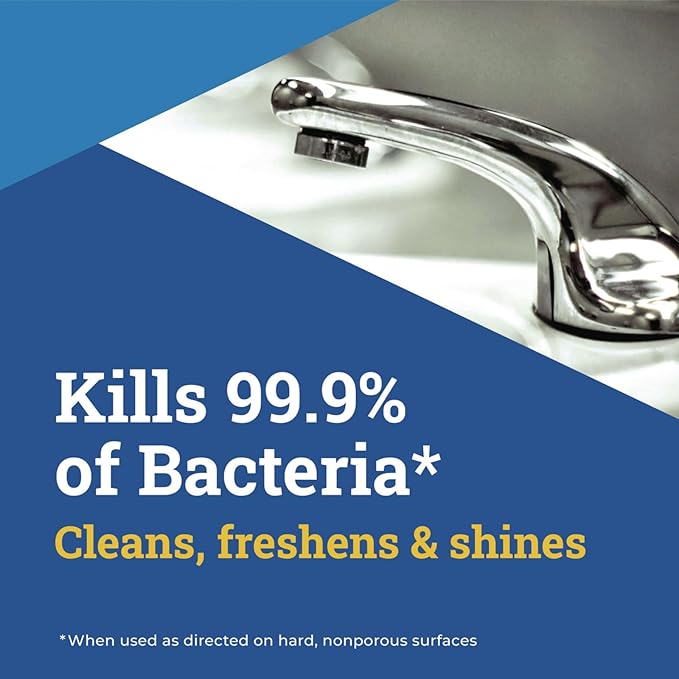 Tile Multi Surface Disinfecting Soap Scum Remover Spray, 32 Fl Oz, Kills 99.9% of Bacteria and Viruses bundled with Micro Fiber Cloth