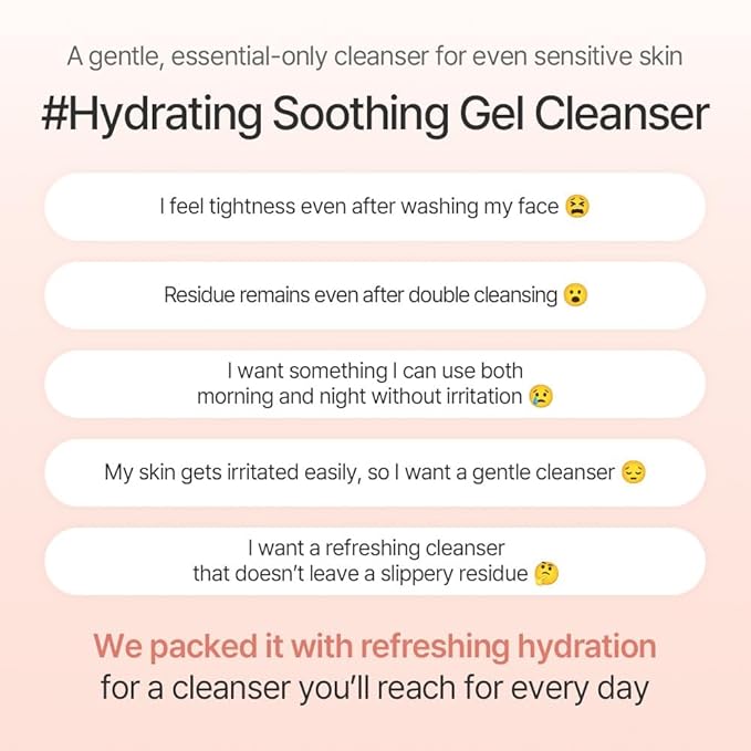 mixsoon PDRN Collagen Gel Cleanser - Deep Pore Cleansing, Lightweight Daily Gel Cleanser for All Skin Types 100ml / 3.38 fl.oz. Korean Glass Skin Care
