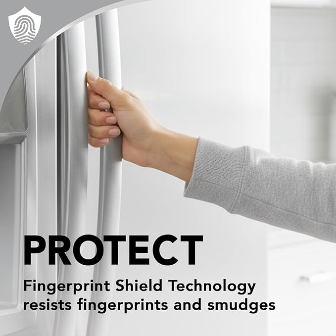 Weiman Stainless Steel Cleaner and Polish - Protects Appliances from Fingerprints and Leaves a Streak-Free Shine for Refrigerator, Dishwasher, Oven & Grill, Cleaning Supplies, Microfiber Cloth
