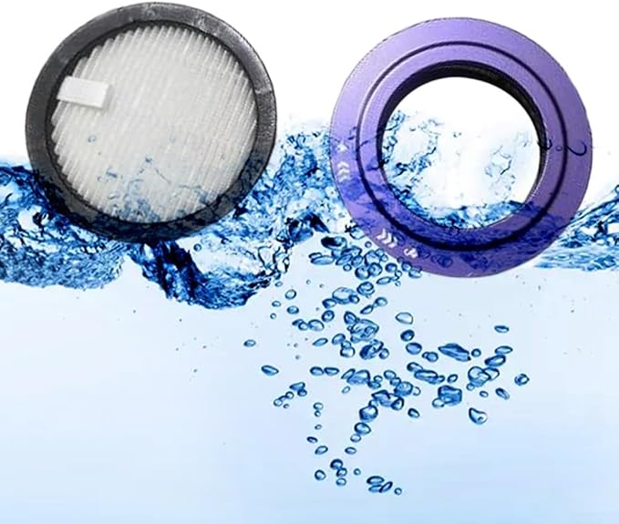 HEPA Filter Set for Anyson Stars 5 Cordless Handheld Vacuum Cleaner Washable Reusable Pre-Filter and Post-Filter with Cleaning Brush 3 Pieces