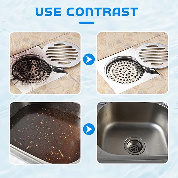 Sink Drain Cleaner, 2025 New Sink and Drain Cleaner, Multi-functional pipe unclogging agent, Powerful Sink Cleaner for Kitchen and Pipes Cleaning Tool (1PCS)
