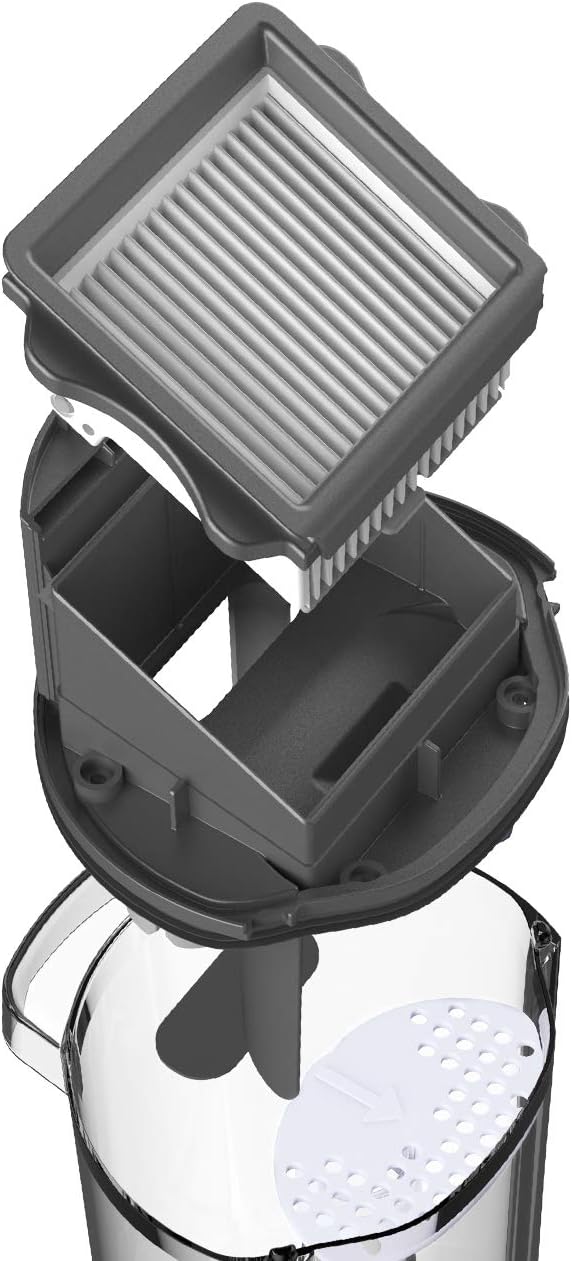 Tineco Replacement 2 HEPA Assembly & 2 Brush Roller Set, Only for iFLOOR 3 Series, Floor ONE S3 Series Cordless Wet Dry Vacuum Cleaner (Not Compatible with Any Other Model)