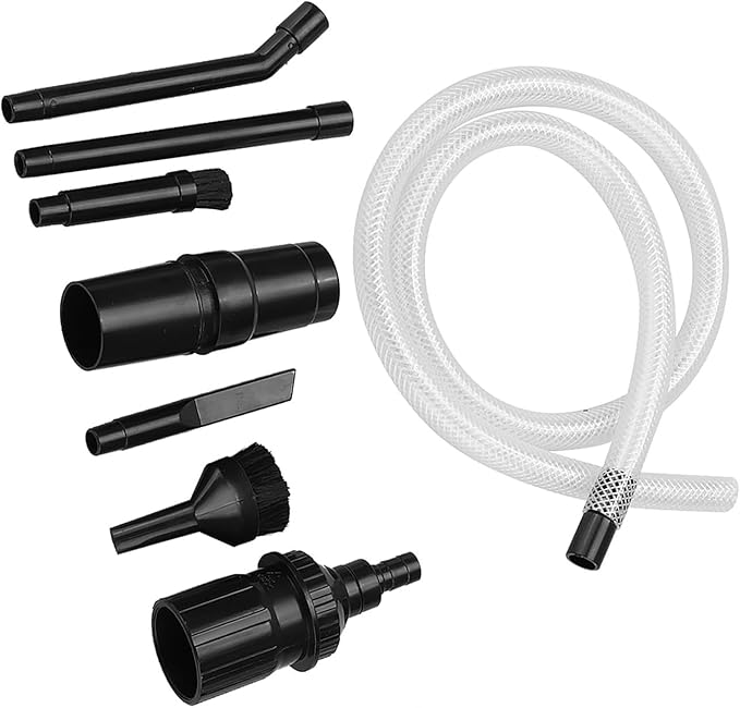 Mini Micro Vacuum Cleaner Attachment Tool Kit, 9 PCS Set Vacuum Attachments for Small Spaces, Micro Vacuum Cleaner Attachments Car Vehicle Cleaning Kit Keyboard Crevice Cleaning Tool