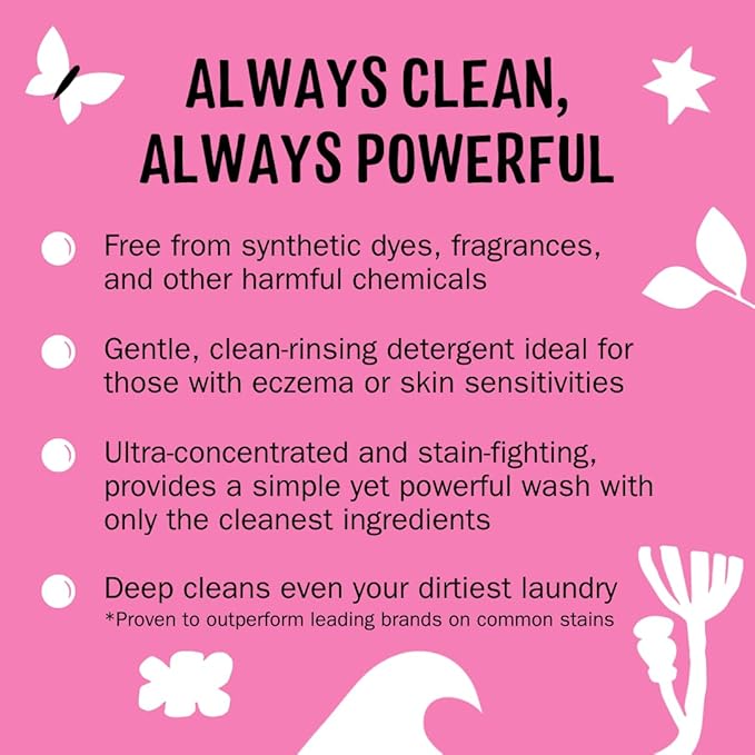 Molly's Suds Original Laundry Detergent Powder | Clean Laundry Detergent Powder for Sensitive Skin | Simple, Effective Ingredients, Stain Fighting | 120 Loads (Lotus & Peony) (Pack of 2)