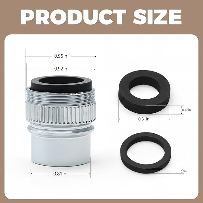 WD1X1447 Faucet Adaptor for GE Portable Dishwasher Faucet Adapter Coupling