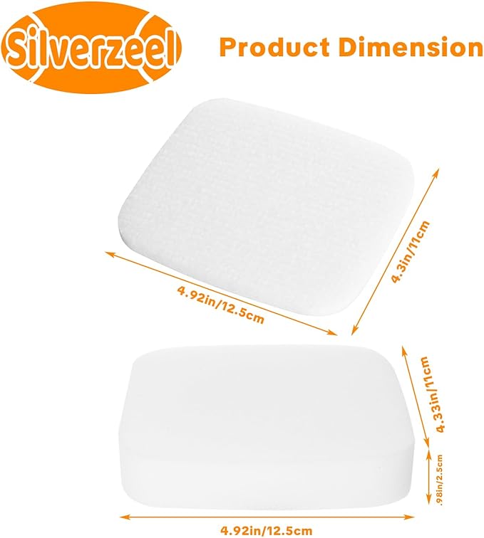 UV850 Replacement Filters for Shark Performance Lift-Away UV850 UV900 DuoClean Upright Vacuum, Compare to Part # XHF320 & XFFK602UKT (3Foam+3 Felt Filter Set)