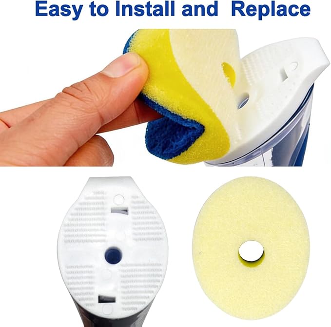 CELOX Dishwand, Dish Scrubber with Soap Dispenser for Kitchen Sink