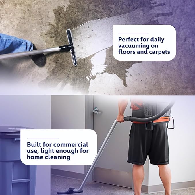 Replacement Wand+Floor+Carpet Brush. Compatible with ProTeam vacuum backpack and Hoover vacuum cleaner C2401-Commercial cleaner tool set for backpack systems; fits Super Coach Pro and Shoulder Vac Pro