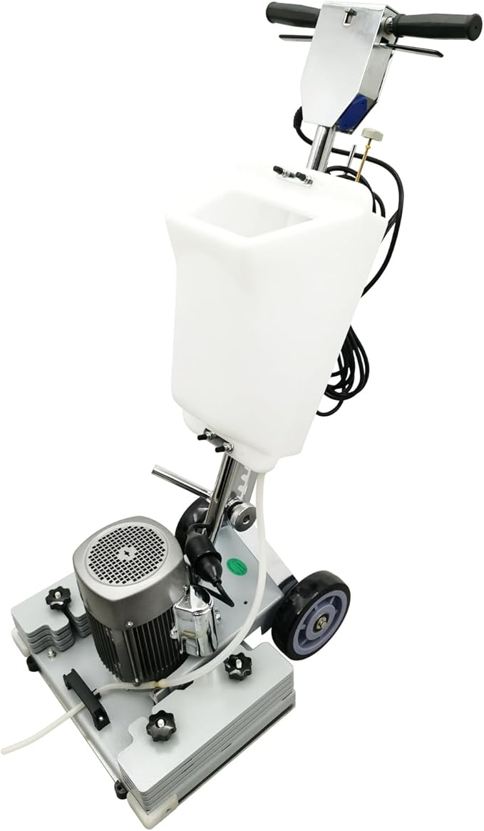 Electric Floor Grinder Floor Grinding Machine 3.43Gal Floor Polisher Floor Scrubber 110V 1500W