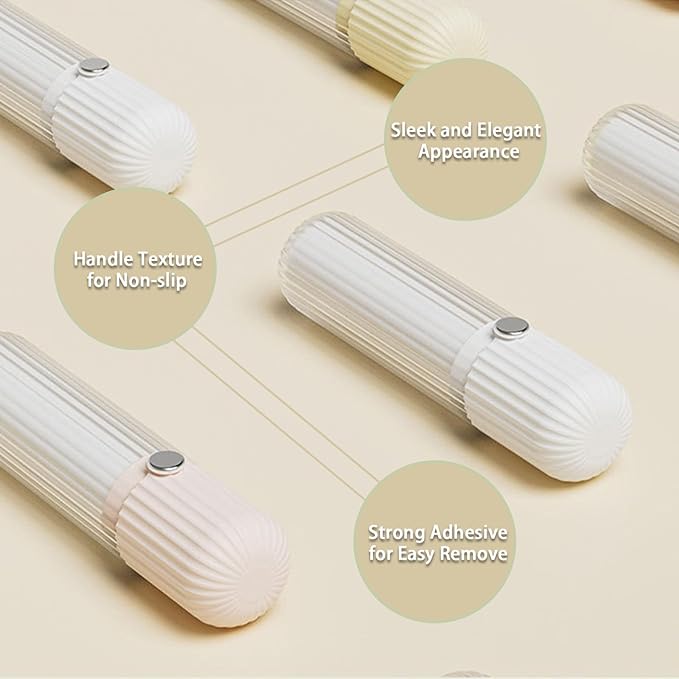 Compact Lint Roller with 150 Sheets - Portable Pet Hair Remover for Clothes, Furniture, and Travel Essentials Household Use, 1 Handle+5 Roller Refills (Pink)
