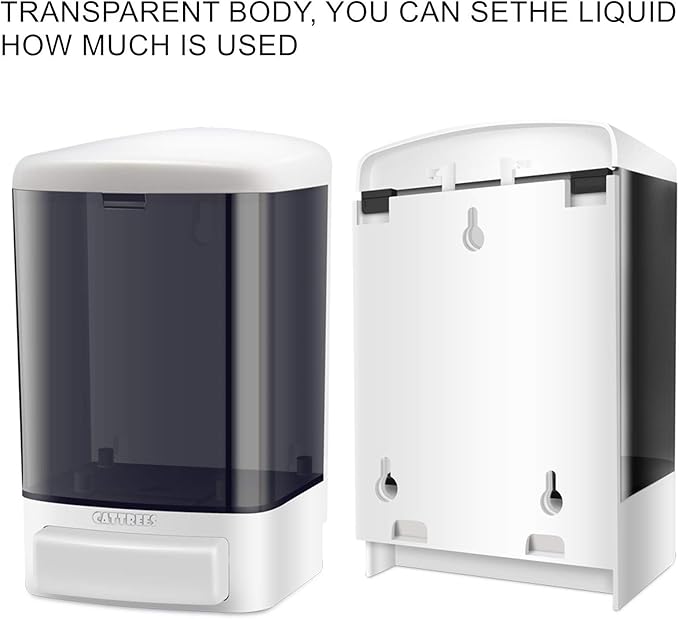 Manual Soap Dispenser, Commercial Soap Dispenser Wall Mounted for Bathroom Kitchen Hotel,Hand Sanitizer Dispenser Wall Mounted Liquid Gel -2 Pack Manual 1000ml/33oz