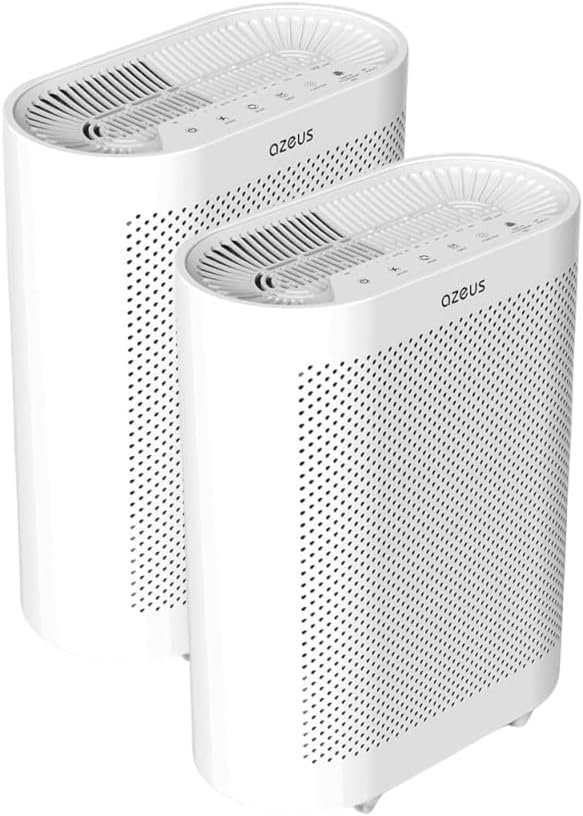 True HEPA Air Purifier GL-FS32 | 4-Stage Filtration System, Ultra-Quiet Operation, and Air Quality Sensor | Ideal for Large Rooms, Bedrooms, and Offices