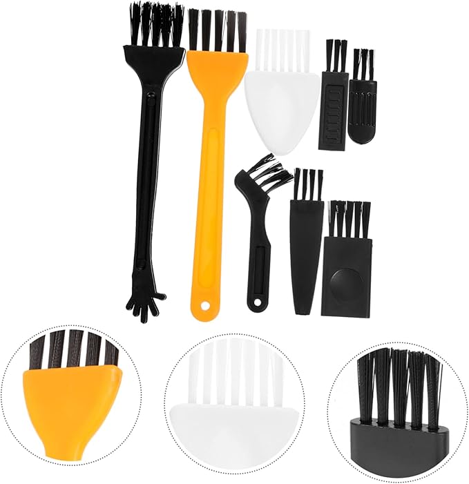 48-Piece Mini Cleaning Brush Set for Shaver and Clipper Small Gap Tool for Daily Use Compatible Electric Trimmers Razor Cleaners and Keyboard Cleaning