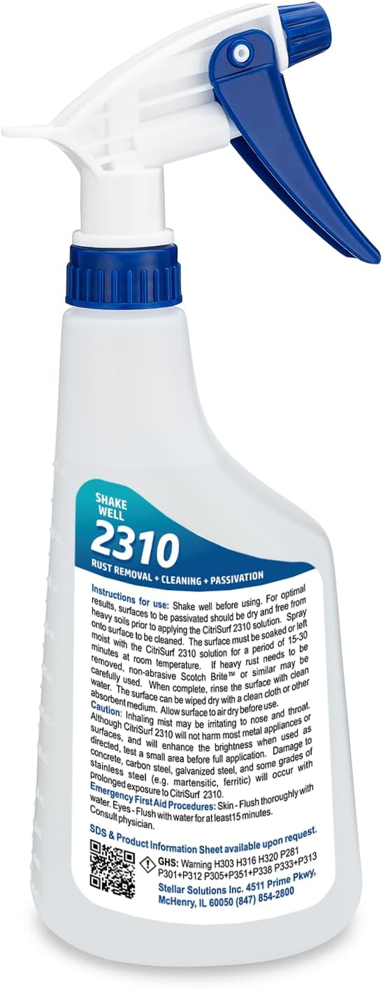 Citrisurf® 2310 Gel Stainless Steel Rust Remover and Passivation Cleaner