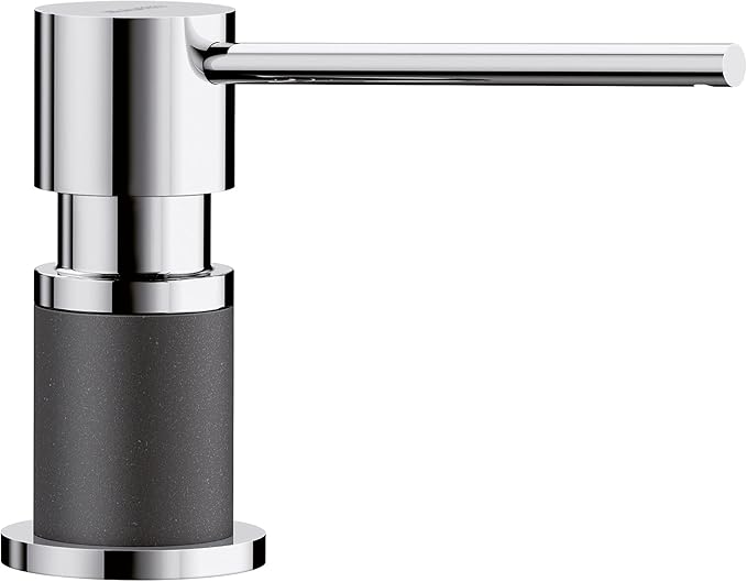 BLANCO, Anthracite 402300 LATO Kitchen Soap Dispenser, 10 oz