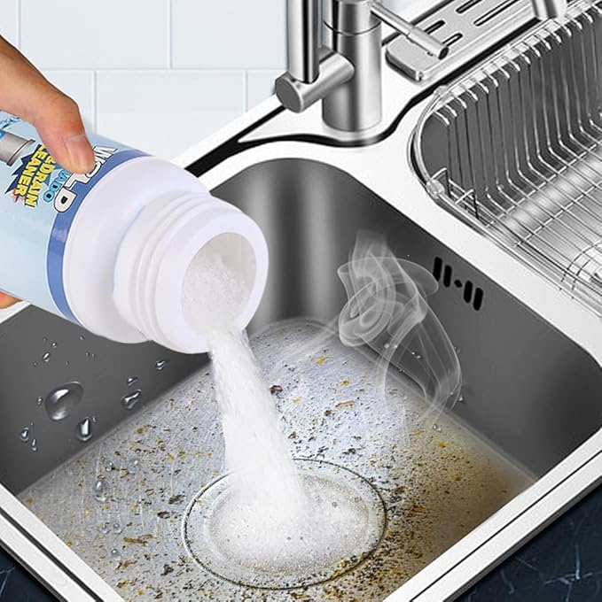 Sink Drain Cleaner, 2025 New Sink and Drain Cleaner, Multi-functional pipe unclogging agent, Powerful Sink Cleaner for Kitchen and Pipes Cleaning Tool (1PCS)