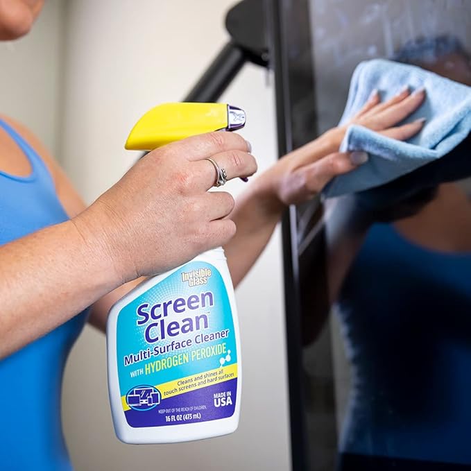 Invisible Glass 92013-2PK 16-Ounce Screen Clean Multi-Surface Cleaner Perfect for Touch Screens, Smart Phones, Tablets, Laptops, Glass, and Electronics, Pack of 2