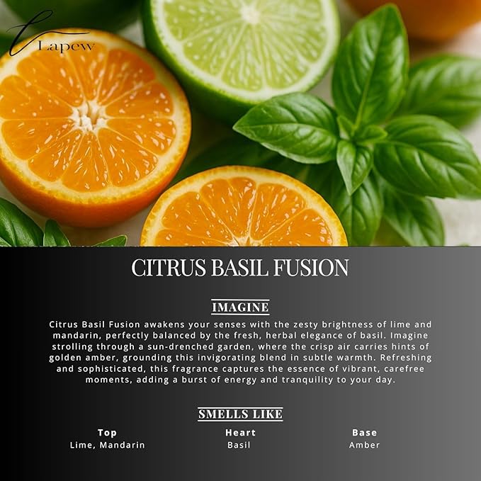 Luxury Floor Cleaner, Scented Mop Soap Concentrate | Hard Floor Cleaner for Tile, Vinyl, Laminate, LVP & Sealed Hardwood | Low-Foam, Streak-Free | 36 oz | Citrus Basil Fusion