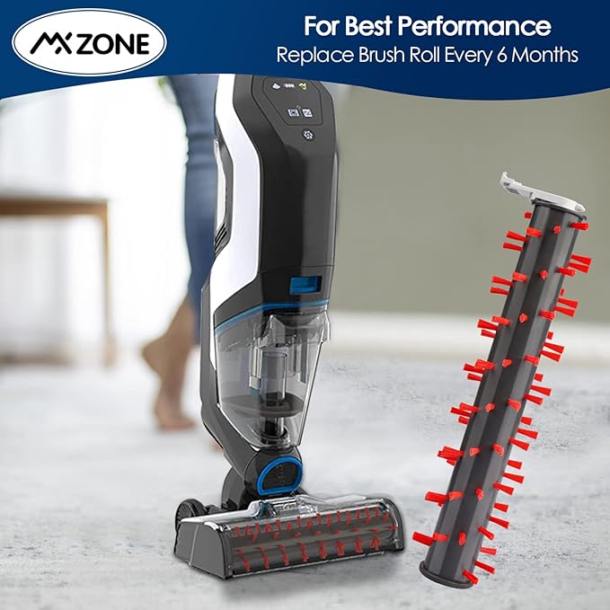2786 Carpet Brush Roll Replacement parts for Bissell CrossWave Cordless MAX Seriess 2554, 2590, 2593, 2596, for HydroSteam 35151 3515 35152 3513 3518, Area Rug Brush 1 Pack