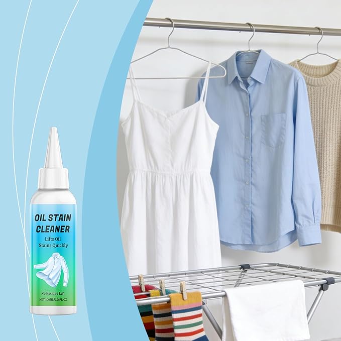 Laundry Stain Remover, Fast-Acting, 100ml, Fabric Stain Cleaner, Scented Odor Remover, Multi-S-urface Use, For Travel Carpet Upholstery Couch Mattress Wine Ink Blood Urine Odor