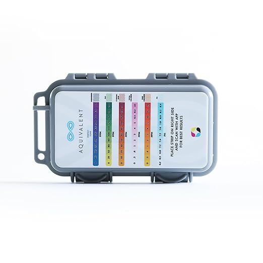 Advanced Pool & Hot Tub Test Strips with AI-Powered Mobile App - All-in-One Water Test Kit for Pools, Spas, and Above Ground Pool Accessories (Starter kit)