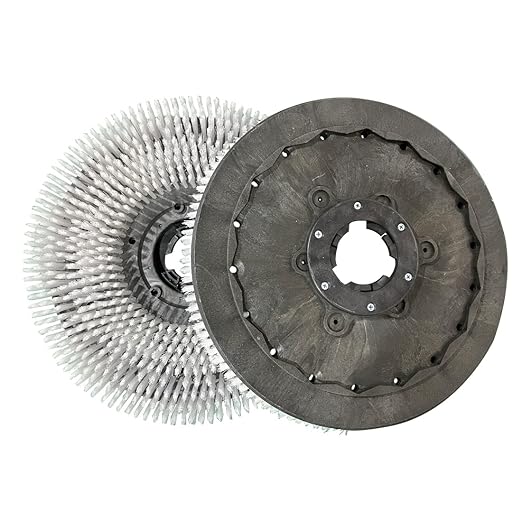 Universal 19 Inch Heavy Duty Aggressive Rotary Scrub Brush fit for for Commercial Floor Scrubber Machine-Heavy Duty Brush (483MM)