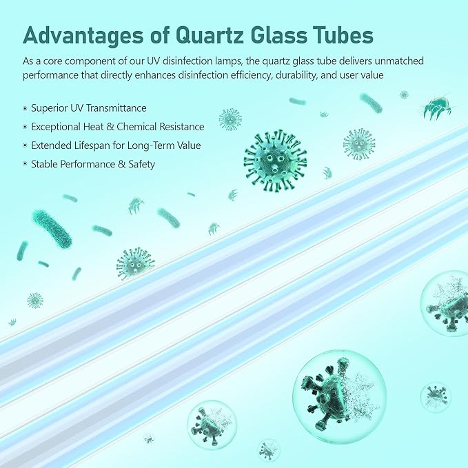 40W UV Light Sanitizer Ultraviolet Ozone Sanitizer Lamp with 3 Speed Timings for Household Office Hotel Spa Basement Laundry Room