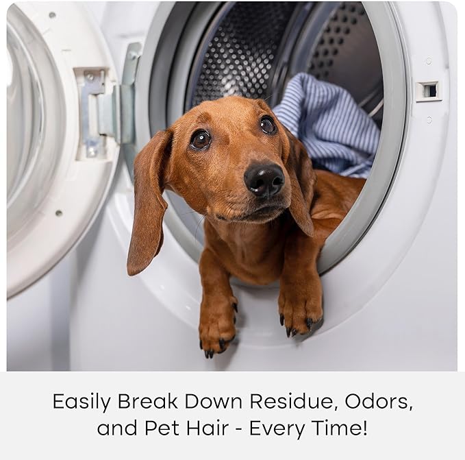 Uproot Clean Laundry Sheets Pro - 90 Pack - Fragrance-Free: Mineral-Powered Laundry Detergent Sheets Unscented - Eliminate Clinging Fur, Pet Odors, & Messy Residue - Up to 180 Loads