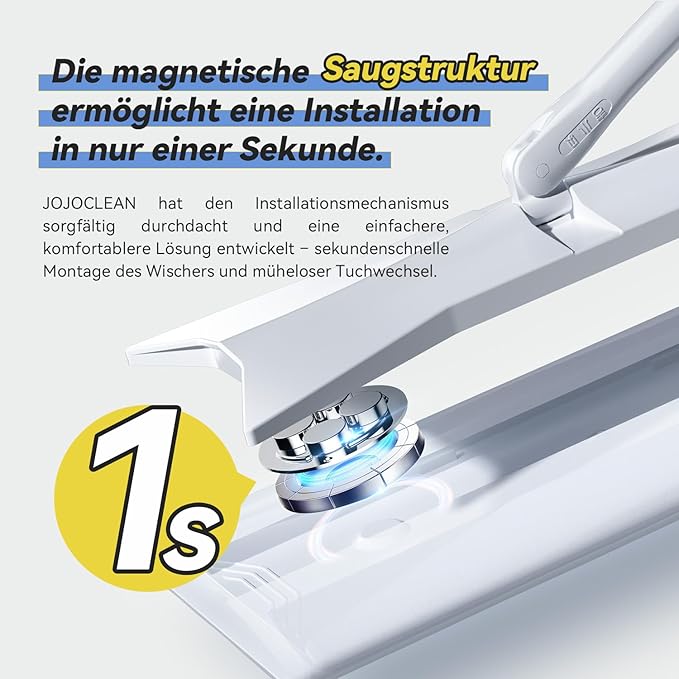 Sweeper 2-in-1 Dry + Wet Floor Mopping and Sweeping Kit, Multi-Surface Kit for Floor Cleaning, Kit Includes 1 Sweeper 14 Dry Sweeping Cloths 3 Wet Mopping Cloths