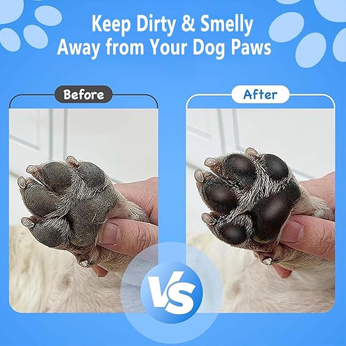 Dog Paw Cleaner,Paw Cleaner for Dog,Pets Foot wash Cup-Dog wash paw Cup-Pet Foot Cleaner for Small Medium Breed Dogs/Cats Pet Clean Paws Miracle Tool(with 1 Towel& 1Brush)