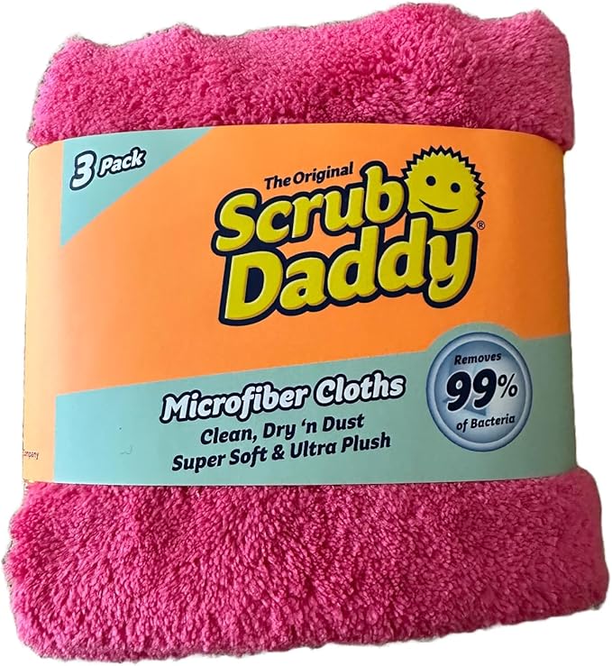 Scrub Daddy Microfiber Cloths Pack of 3