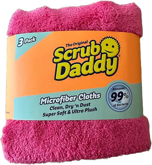 Scrub Daddy Microfiber Cloths Pack of 3