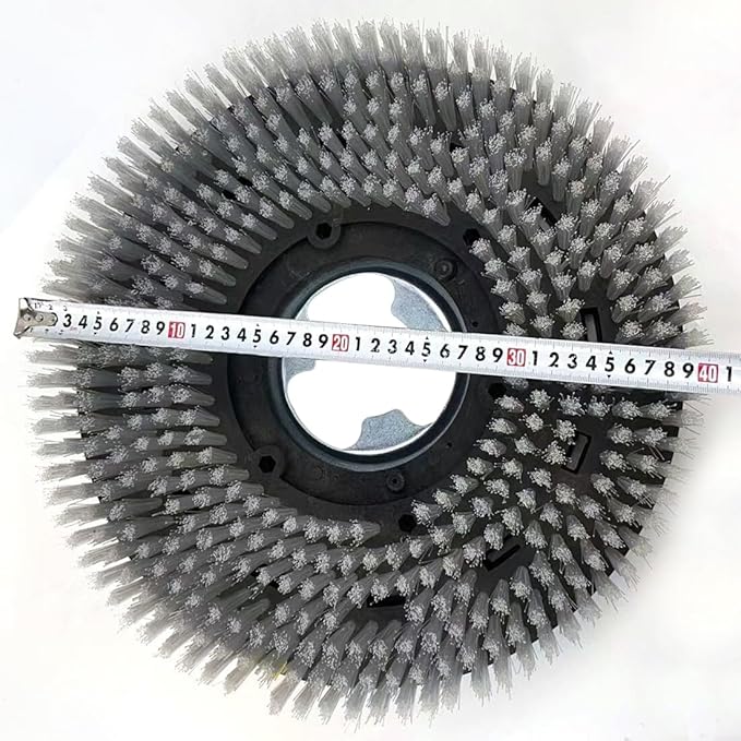 Universal 1 Piece Commercial 15 Inch Diameter Rotary Scrub Brush Fit for 15 Inch Floor Scrubber Machine(38CM)