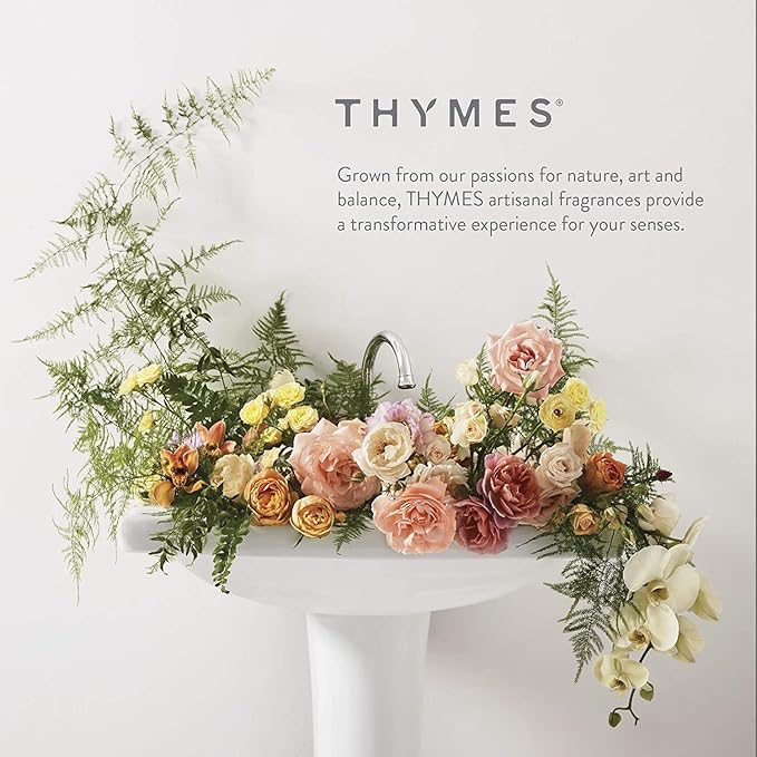 Thymes Home Fragrance Mist – Room Air Fresheners for Home Long Lasting – Air Freshener Spray – Premium Fragrance – Notes of Jasmine, Rose, Hyacinth, & Oak Moss (Goldleaf, 3 oz)