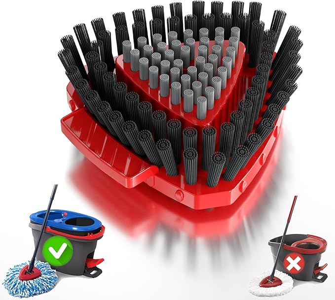 Small Full Bristle Scrub Brush ONLY for O-Cedar RinseClean 2-Tank System